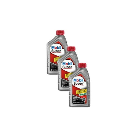 Mobil 1 124406 Super Synthetic Blend Motor Oil, 10W30, 5 Quarts