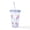 Clear, variant on CafePress - Peppa Pig: Morning To Evening - 16 Ounce Classic Clear Insulated Double Wall Tumbler Cup with Lid Straw , Reusable