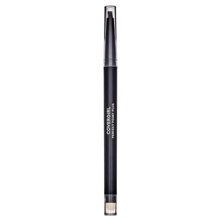 COVERGIRL Perfect Point Plus Eyeliner Pencil, Black Onyx Pack of 1, Long-Lasting, Versatile Black Eyeliner, Soft Smudging Tip, No Sharpening Needed