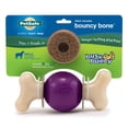 thumbnail image 1 of Toy PetSafe Busy Buddy Bouncy Bone para perros, color morado M/L, 1 of 6
