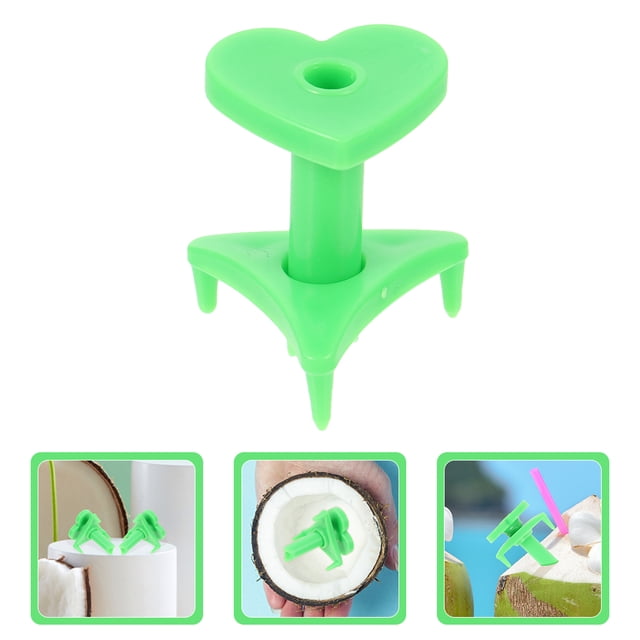 Greenadscape 6Ud De Cocos Verde Ligero Y Resistente De Plástico Para Uso En Cocina