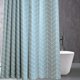 thumbnail image 5 of Cortinas de Ducha 120x180cm Cortina de Ducha Engrosada Antimoho Cortina de baño Impermeable con Anillas para Cortina de Ducha Cortina de baño para bañera Baño Rejilla Gris brillar Electrónica, 5 of 5