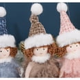 thumbnail image 4 of Christmas Angel Doll Hanging Decoration Tree Plush Cute Gauze skirt Girl Angel Doll Pendant Plush Ornaments for Christmas Gift, 4 of 5