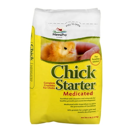 Manna Pro Chick Starter Medicated, 5.0 LB
