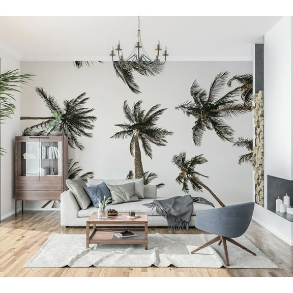 Tropical Non-pasted Wallpaper Wall Mural - Palm Trees