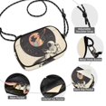 thumbnail image 3 of FORMRS Mini Crossbody Bag for Women Adjustable Shoulder Rope Travel Casual Phone Purse, Space Record, 3 of 7