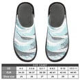 thumbnail image 5 of IAUYY Memory Foam House Slippers Suitable for Both Men and Women. Comfortable, Anti-Slip Plush Flat-Bottomed Slippers The Best Holiday Gift Wavy Dotted Pattern, 5 of 9