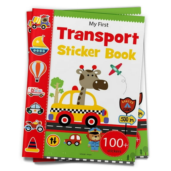 My First Sticker Books: My First Transport Sticker Book (Paperback)