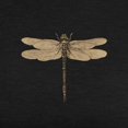 thumbnail image 3 of CafePress - Dragonfly Vintage Women's Deluxe T Shirt - Womens Tri-blend T-Shirt, 3 of 4