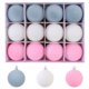 thumbnail image 2 of Pendientes Navidad 12 Piezas 2.4 Pulgadas Bolas Terciopelo, 2 of 9