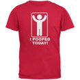 thumbnail image 1 of J'ai Fait Caca Aujourd'hui T-Shirt Rouge de Jeunesse, 1 of 1