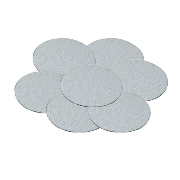Ikon Motorsports Compatible with 10PC 5Inch 127mm 100 Grit Auto Sanding Disc No Hole Sandpaper Sheets Sand Paper