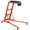 Black mat + orange body, variant on 48"-66" Adjustable Automotive Creeper with Thick Padded Deck - Heavy Duty 440 lbs Capacity Top Creeper, Collapsible Design & 4 Swivel Casters for Garage & Auto Repair- Red+Black