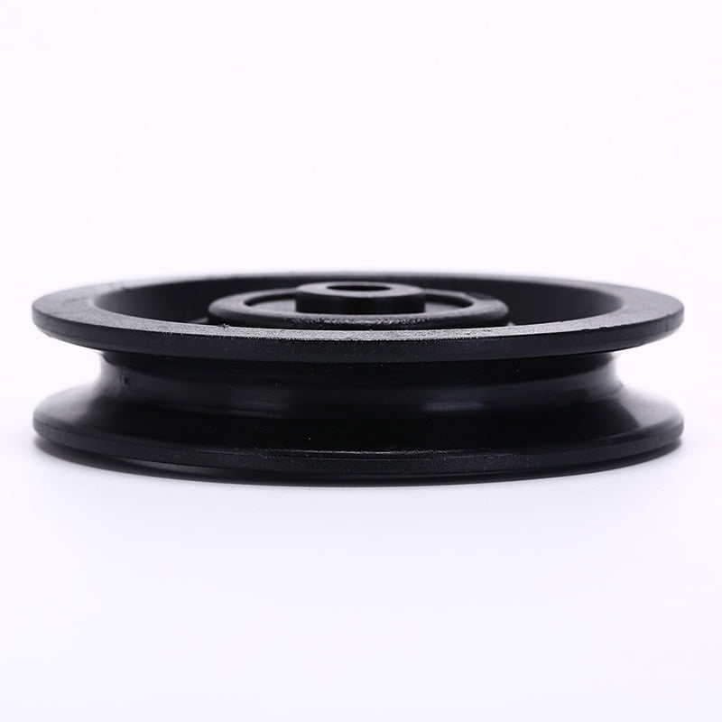 1Pc 90mm Black Bearing Pulley Wheel Cable Gym Equipment Part Wearproof gym kit 