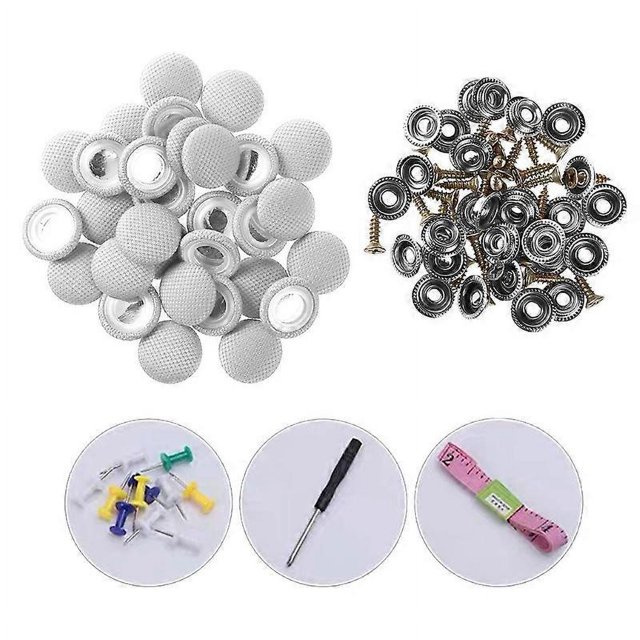 Botón de reparación de tapizado de techo universal para techo de coche, nailon, compatible con todos los coches.