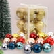 thumbnail image 3 of Billuyoard 12x adornos de brillo para decoración del hogar bolas de Navidad con bolas de árbol de Navidad de construcción duradera Kits de decoración para fiestas champán, 3 of 6