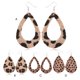 thumbnail image 4 of Qarigey 1 par de pendientes de estilo Retro con estampado de leopardo, adornos de joyería de moda de piel sintética geométrica para mujeres y niñas, Ropa, zapatos y accesorios Miscelánea tipo 3 Qarigey AP010169-03, 4 of 6