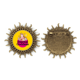 thumbnail image 1 of La mujer diosa hermosa alabanza Pin de gancho de metal vintage con forma de sol Unbranded M, 1 of 3