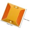 thumbnail image 2 of FUTUREORYY Reflector Plástico Para Vías Públicas Y Estacionamientos Multifuncional Y Visible En Baja, 2 of 8