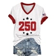 thumbnail image 5 of America 250 Shirt Women 250th Anniversary Patriotic T-Shirt Vintage 1776 Independence Day Tee, 5 of 6