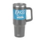 thumbnail image 2 of Termo de Acero Inoxidable EKCO 1 L con Asa y Popote Negro, 2 of 4