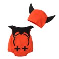 thumbnail image 3 of Bebé Disfraces de Halloween Boy Devil Wings 3 PCS Conjunto de ropa, 3 of 8