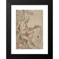thumbnail image 2 of Hans Stutte 18x24 Black Modern Framed Museum Art Print Titled - Saint John the Baptist in a Landscape (1600-1625), 2 of 5