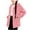 Pink, variant on IVEYRTF Childrens Girls Solid Color Hooded Cardigan Long Sleeve Jacket with Pockets Soft Breathable Casual Outerwear for Everyday Play and Outdoor Activities(Black,9 Years)