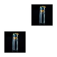 thumbnail image 3 of Naiovety Botella de agua a prueba de fugas, portátil, de plástico, para deportes, para beber, de boca ancha, para hacer ejercicio, con cuerda, azul Type1 NO1 Naiovety CBP235811, 3 of 5