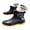 Yellow, variant on Men’s Ankle Rain B𝗈𝗈𝑡𝑠 Wate𝗋proof Wide Calf Rain Shoes with Comfortable Insole Fashion Round Toe Non-S𝗅ip Ru𝖻𝖻er D𝖾𝖼k Boot Outdoor Work Mud Che𝗅sea Booties