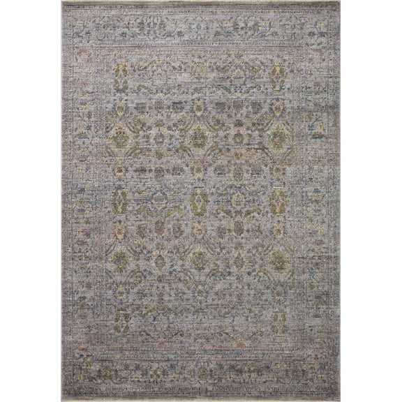 Jean Stoffer x Loloi Bradbury Grey / Multi 5' x 7'-10" Area Rug