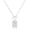 A Silver Cross Necklace, variant on Final Polished Plating Cross Necklace for Women, Non-Tarnish Christian Faith Jewelry with Toggle Clasp, Ideal for Communion, Birthday