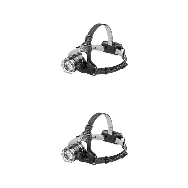 Bewildely Linterna frontal Xhp50 Sensor USB Recargable Luz de ahorro de energía Impermeable a prueba de polvo Durable Linterna transparente Type3 NO3