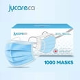 thumbnail image 1 of JY Care Medical Mask (1000 Masks) - ASTM Level 2 Mask - Made in Canada, 1 of 4