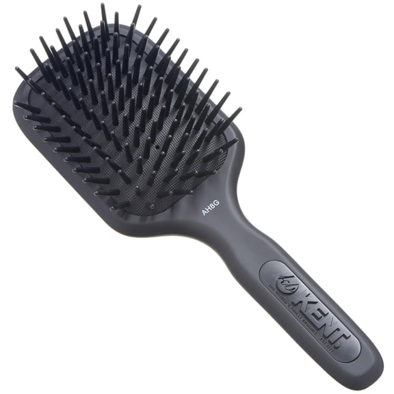Kent AH9G Airhedz Paddle Detangler Brush - Fine Pins for Thick, Curly, Wet and Tangled Hair