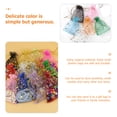 thumbnail image 3 of KAKOWELY 100 bolsas de regalo de organza para joyería, bolsas con cordón, bolsas pequeñas para joyería, 3 of 5