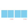 thumbnail image 4 of Kenally 2 uds. Espejo retrovisor para coche, película antilluvia, espejo Universal para coche, antivaho impermeable a prueba de polvo película azul 17*20 CM 2piezas Kenally CBP001759, 4 of 5