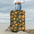 thumbnail image 7 of Naloa Autumn Harvest Pumpkin Basket Elastic Suitcase Protector, Travel Suitcase Protector Cover Fits 18-32in Suitcase(No luggage included)-Large, 7 of 7
