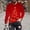 Red, variant on Aimik Ugly Christmas Sweaters for Men Holiday Xmas Sweater Pullover Warm Stretchy Soft Breathable