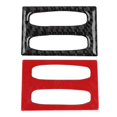 thumbnail image 4 of Cubierta de perilla de salida de aire central de automóvil de fibra de carbono apta para Mercedes Clase C W204 2011-2014, 4 of 10