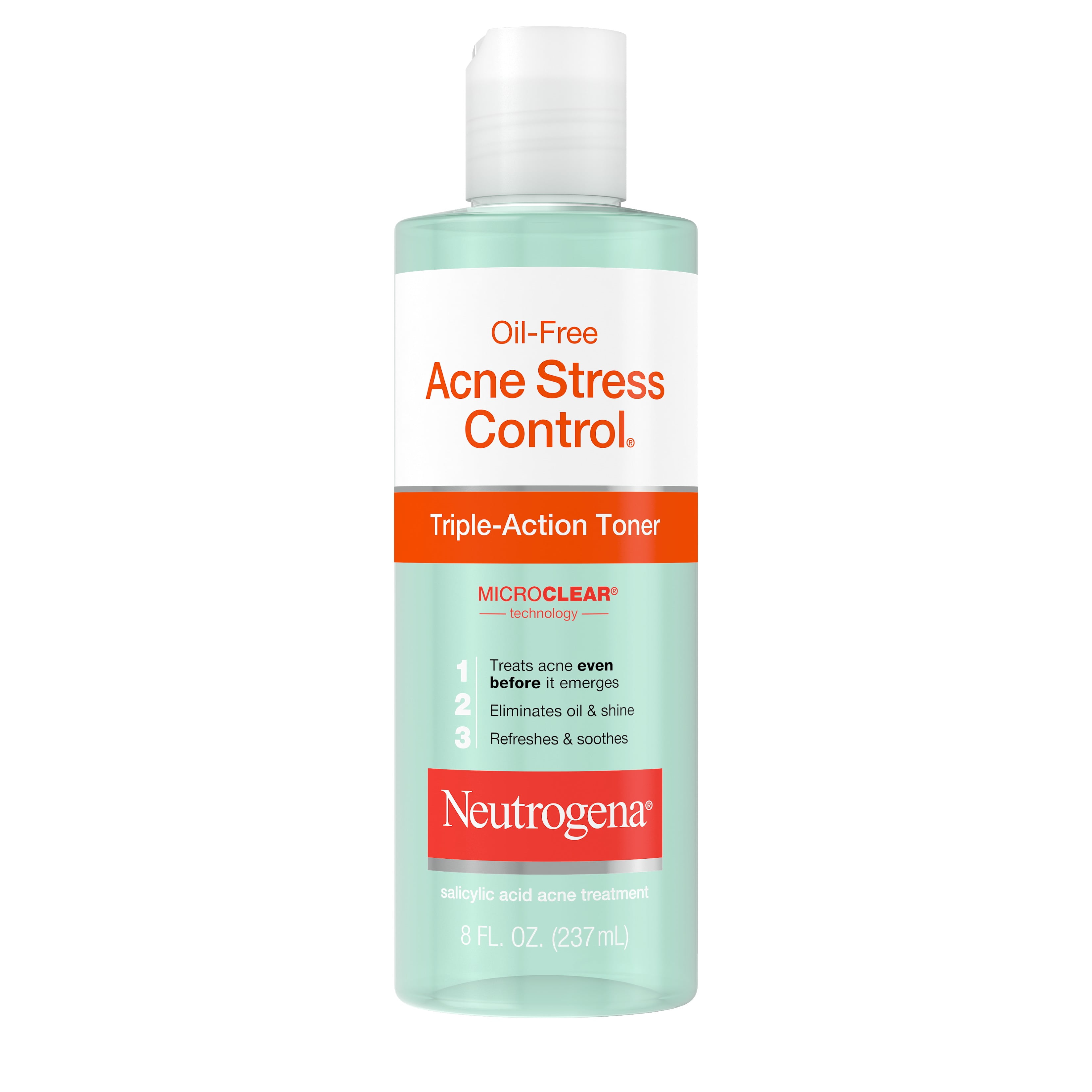 Neutrogena Triple Action Salicylic Acid Acne Medicine Facial Toner for