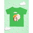 thumbnail image 3 of Hedgehog With Umbrella   T-Shirt Infant -Image by Shutterstock,  6 Months, 3 of 4