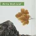 thumbnail image 3 of Cama de pez Betta Unique Bargains, cama de hoja de Betta, hamaca de plástico para Betta, almohadilla de hamaca para Betta con ventosa, naranja, 3 of 7
