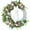 Green C, variant on YIMWNYI Easter Bunny Wreath 25cm - Cute Acrylic Easter Hanging Wreath, Spring Holiday Decorations for Front Door, Indoor & Outdoor Party Decor