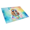 thumbnail image 2 of Cavalier Spaniel Hippie Dawg Glass Cutting Board Large 12 in x 15 in, 2 of 3