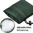 thumbnail image 2 of 6.7 X 8.26 Inches Outdoor Faucet Covers Insulated Protector For Winter Cold Weather light grey, 2 of 4