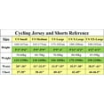 thumbnail image 5 of Men's Cycling Jersey Sets Reflective Breathable Biking Outfit Bicycle Jersey Riding Shorts 4D Padded Red S, 5 of 5