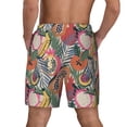 thumbnail image 4 of Uemuo Tropical Fruit Pattern Mens Swim Trunks Quick Dry Board Shorts with Mesh Lining, Stretch Beach Shorts Quick Dry No-Chafing Board Shorts-XX-Large, 4 of 9