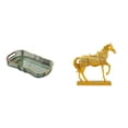 thumbnail image 1 of Bandeja de almacenamiento,Bandeja rectangular para servir,ideal para frutas y postres.,Estatuas de caballos,Estatuas de caballos Figura de caballo Figura de caballo,Esculturas de, 1 of 8