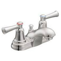Capstone Bathroom Faucet Two Handle Lead Free Bushed Nickel